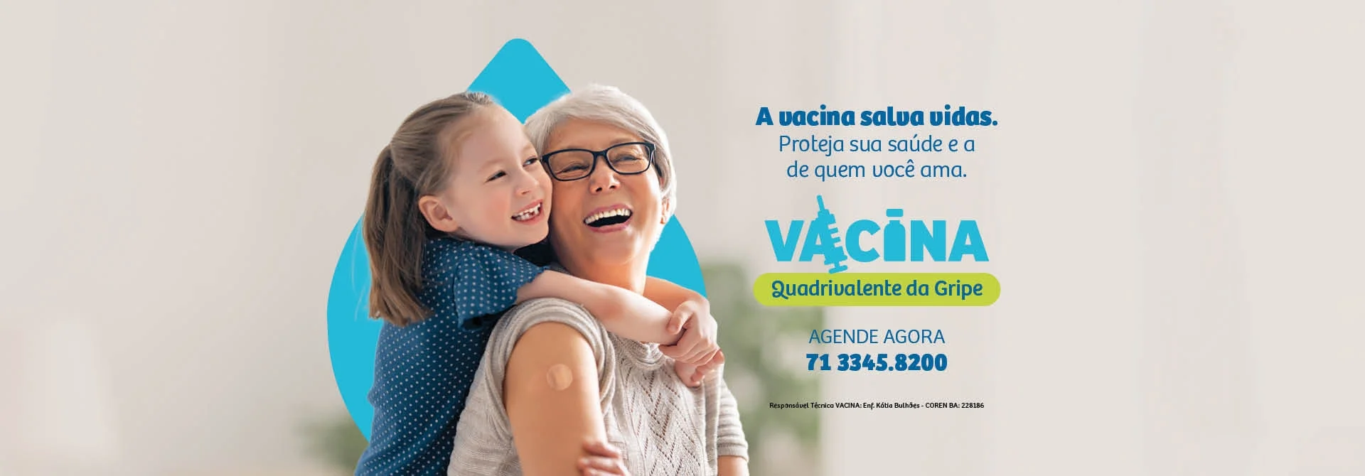 Vacinas Salva Vidas - Quadrivalente da Gripe