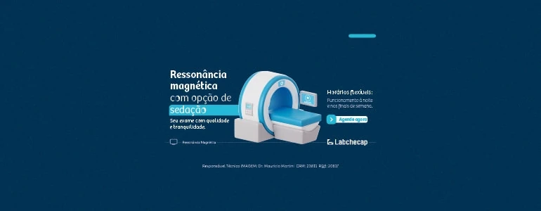 Ressonância magnética com opção de sedação